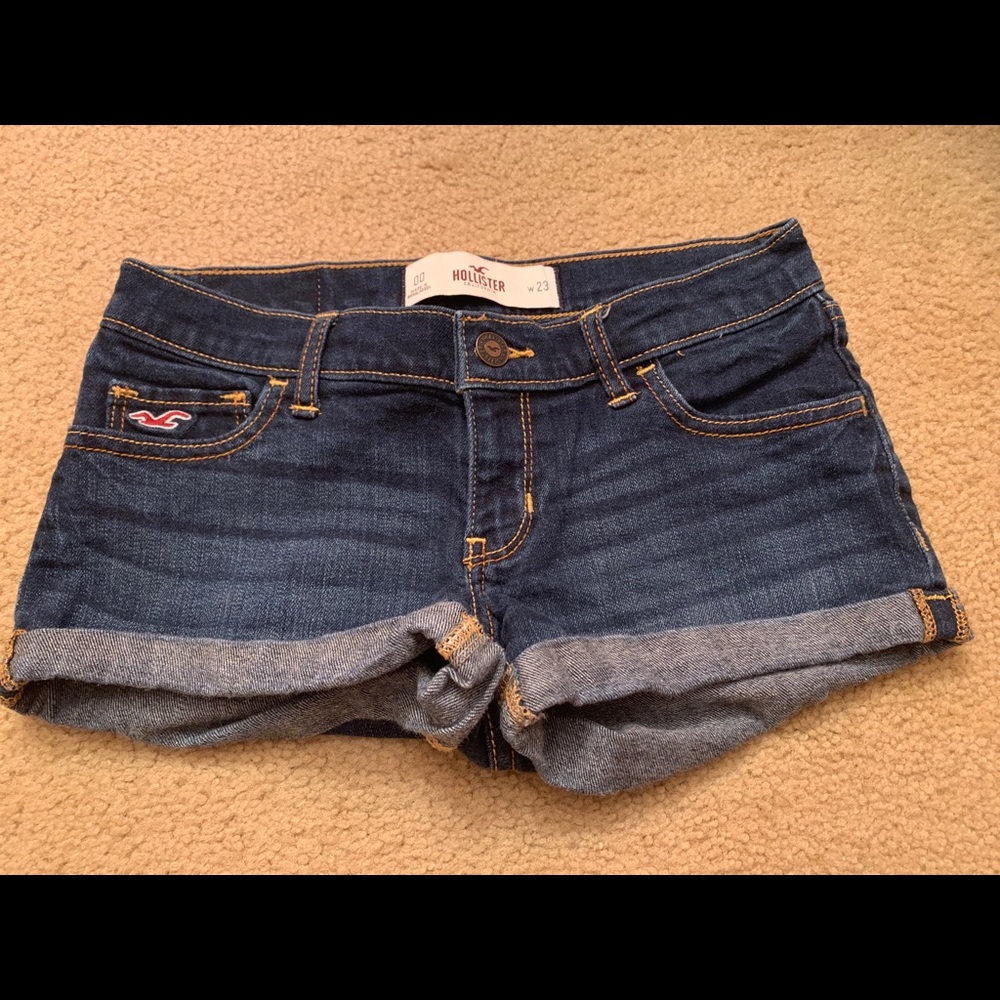 Dark Wash Jean Shorts